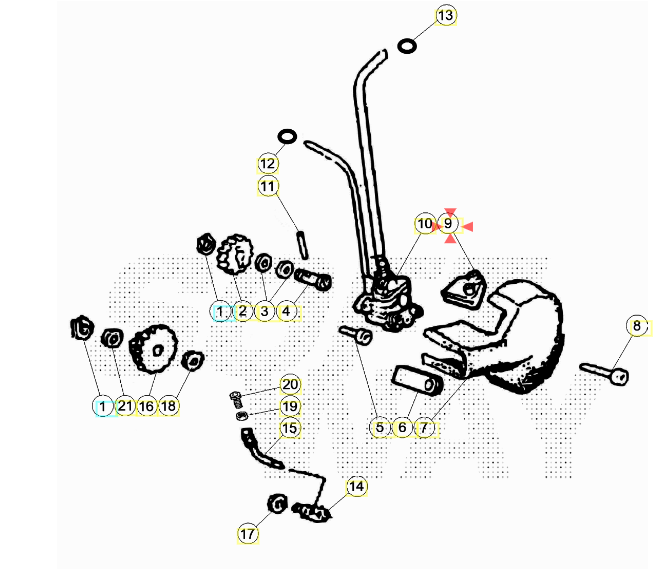 Beta 34.00321.000 Gommino Per Tubi Olio RR 50 ENDURO - MOTARD Ricambio Originale
