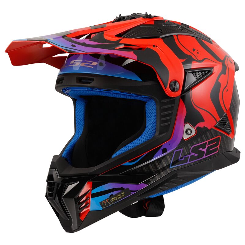 LS2 Fast II MX708 Cross Helmet