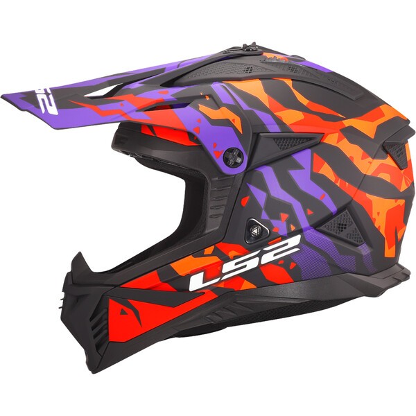 LS2 Fast II MX708 Cross Helmet