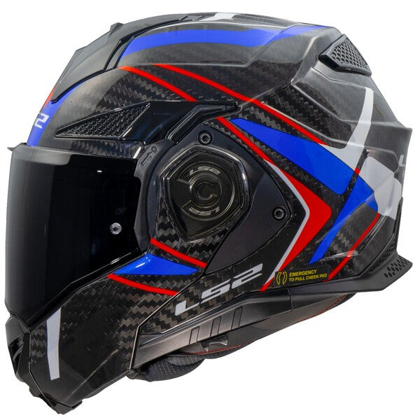 LS2 ADVANT X Carbon FF901 Modularer Helm