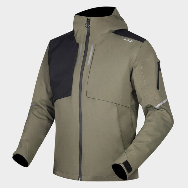 LS2 Giacca Jacket AXEL MAN Scooter e Moto Impermeabile e Traspirante