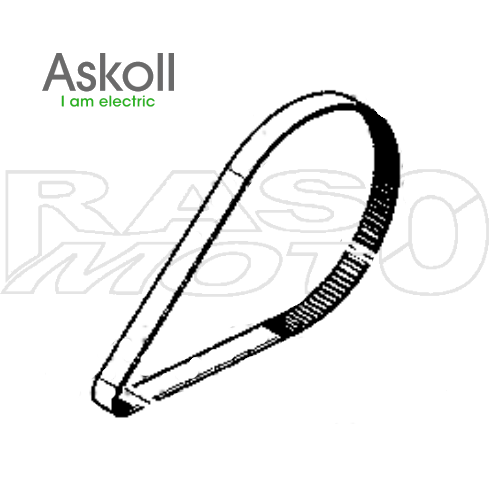 Askoll 7V0048 Cinghia Primaria ES1 - ES2 - ESPRO Ricambio Originale