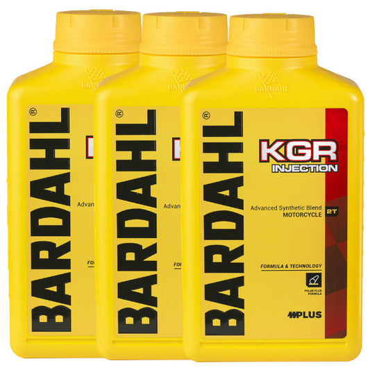 Bardahl KGR INJECTION Olio Motore 2T Miscela Scooter e Moto 3LT