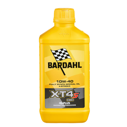 Bardahl XT4-S C60 SAE 10W-40 1LT Olio Motore Scooter e Moto 100% Sintetico