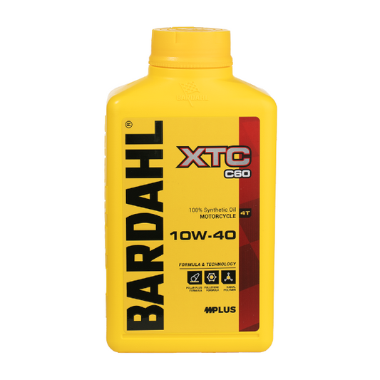 Bardahl XTC C60 SAE 10W40 1LT Olio Motore Scooter e Moto 100% Sintetico