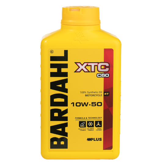 Bardahl XTC C60 SAE 10W50 1LT Olio Motore Scooter e Moto 100% Sintetico