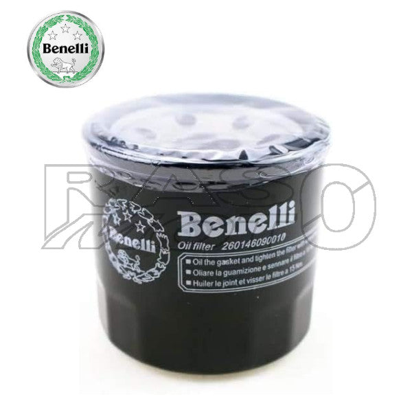 Filtro Olio Moto Benelli – Compatibile TRK 502, Leoncino 500, TNT600, BN600, BJ500, 502C | Nero