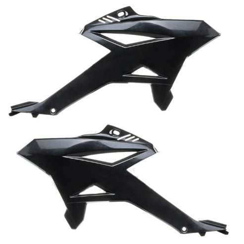 Beta-Paar schwarzer RR MOTARD-Förderer, Originalersatzteil 024.43.000.10.59 + 024.43.001.10.59