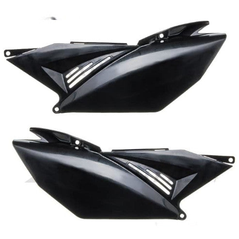 Beta-Paar rechte und linke Verkleidungsseitenteile, schwarz, Originalersatzteil RR MOTARD 024.43.002.10.59 + 024.43.003.10.59