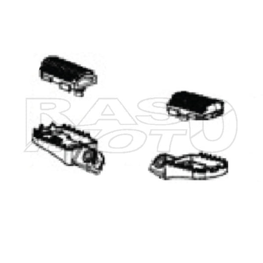 CFMoto Coppia Pedaline Destra e Sinistra Moto MT 450 - MT-X 800 Ricambio Originale