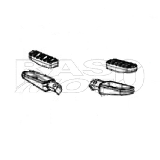 CFMoto Coppia Pedaline Destra e Sinistra Passeggero Moto MT - CLX - CLC  Ricambio Originale