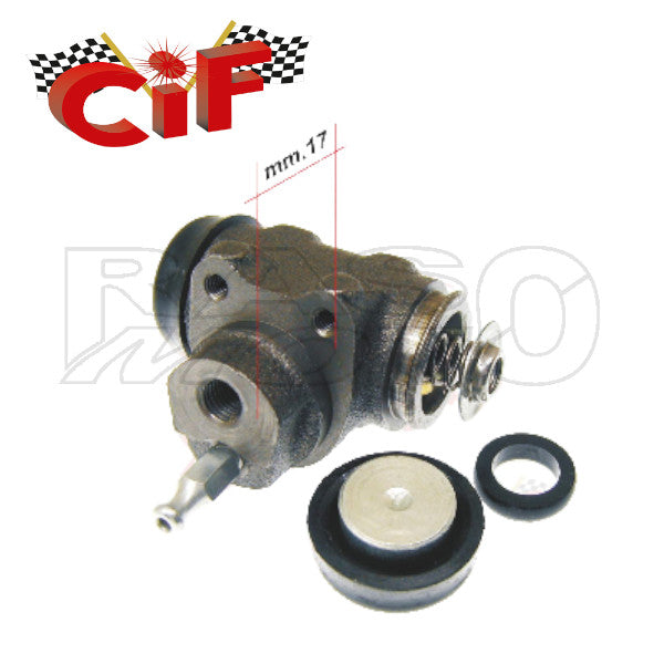 CIF 9706 Piaggio Vorderradbremszylinder APE TM APE TM P 602 - TM P 703 - TM P 703 V (Benzin und Diesel) APE CAR DIESEL - TM DIESEL - MAX DIESEL