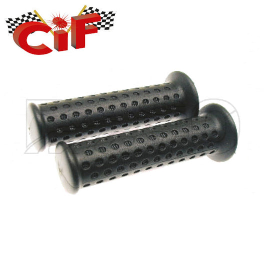 Cif 10272 Paar schwarze Gummigriffe 118 mm Roller 50–125–150 Piaggio LIBERTY – FLY – VESPA LX – S – Gilera STALKER