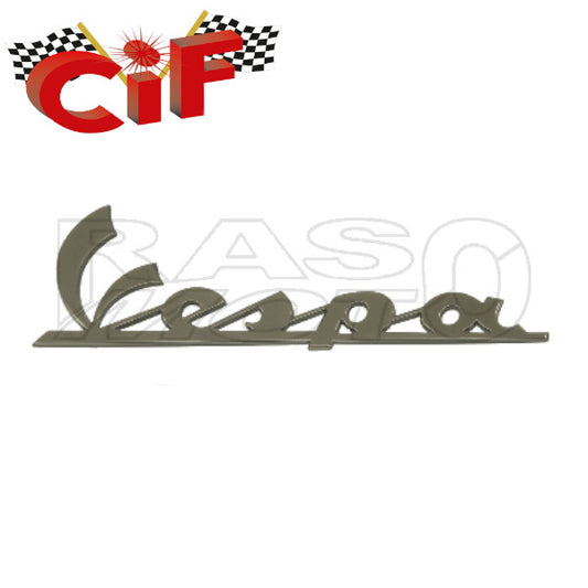 Cif 10471-BR Targhetta Laterale Adesiva Grande 150mm Brunita Piaggio VESPA GTS - S - SPRINT