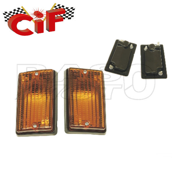 Cif 1737-OR Coppia Posteriori Complete SIEM Omologate Piaggio VESPA PK 50/125 - PK 50/80/100/125S