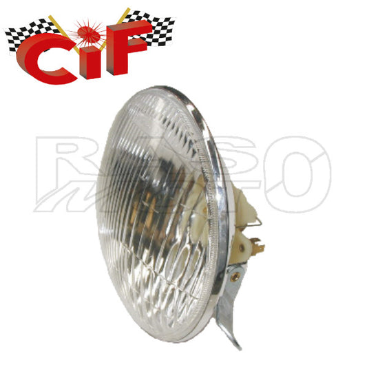 Cif 1714 Scheinwerfer-Frontlicht-Baugruppe 145 mm Piaggio VESPA P 125-150X - VESPA P200E - PX E - PX ARCOBALENO