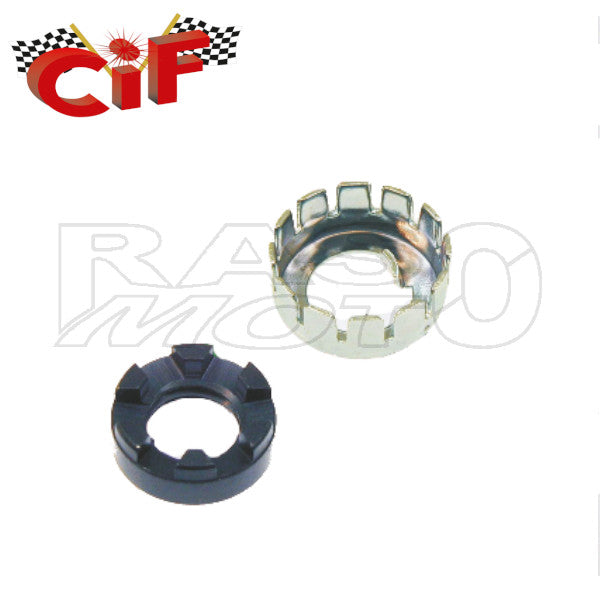 Cif 5042-KT Kit Dado + Scodellino Di Sicurezza Serraggio Frizione Piaggio VESPA PX PE