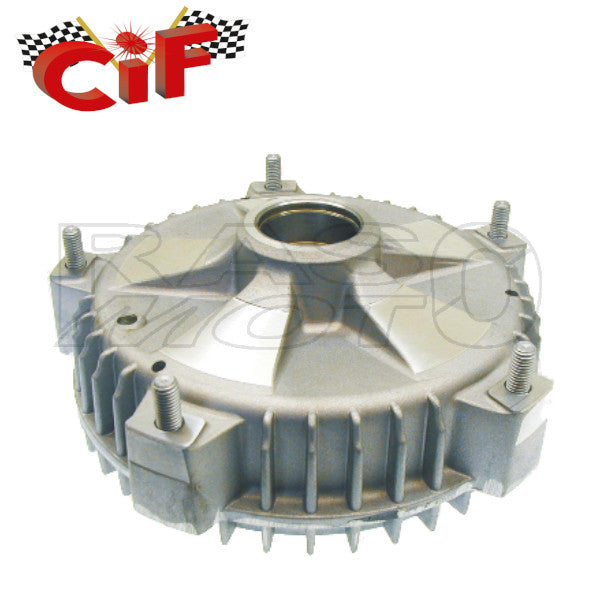 Cif 5158 Tamburo Freno Posteriore In Alluminio Piaggio APE P 602 - CAR - APE TM DIESEL