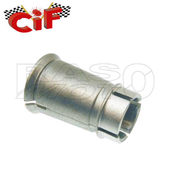 Cif 5305 Bocchettone In Alluminio Raccordo Aspirazione Collettore Carburatore 19-19 Piaggio VESPA 125 PRIMAVERA ET3
