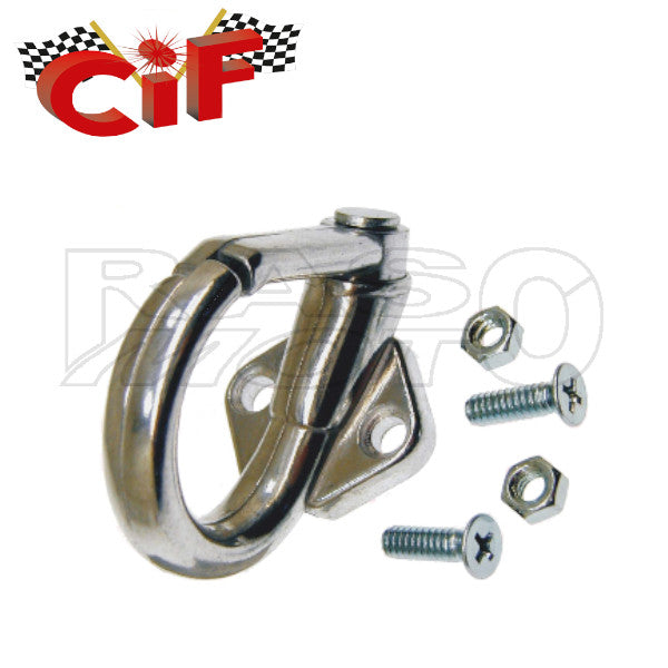 Cif 5306 Gancio Portaborsa In Alluminio Per Piaggio VESPA 50 SPECIAL - 90 - 125 PRIMAVERA - PRIMAVERA ET3
