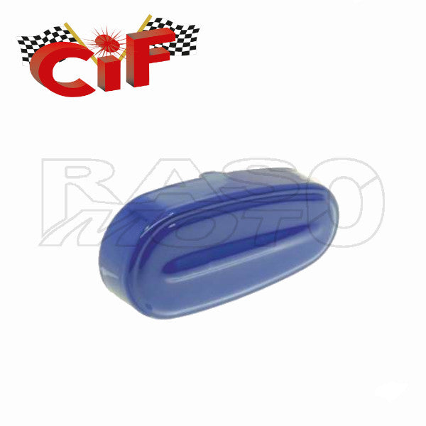Cif 5872-AB Piaggio Blaue Aluminium-Gabelfederabdeckung VESPA PIAGGIO 50 - PRIMAVERA - ET3