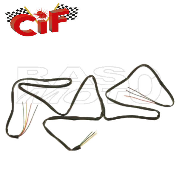 Cif 9611 Impianto Elettrico Piaggio VESPA PK 50 - PK 50S  1ª SERIE MODELLI SENZA FRECCE