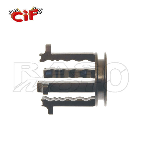 Cif 5067 Crocera Innesto Marche 4 Griffe - 4 Velocità - h50,2mm Piaggio VESPA 50 - 50 SPECIAL - 90 - 90 SS - 125 PRIMAVERA - ET3 - VESPA PK - PK XL - FL - VESPA HP - APE 50