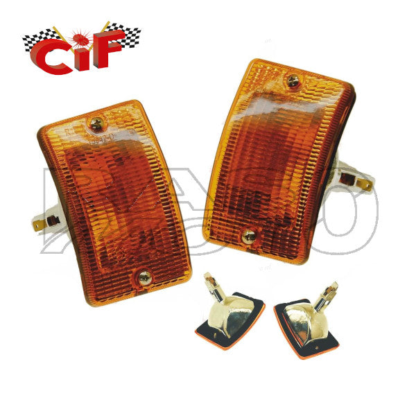 Cif 1740-OR Frecce Complete Anteriori Siem Omologate Piaggio Vespa PK XL - RUSH - N - FL2 - HP - V