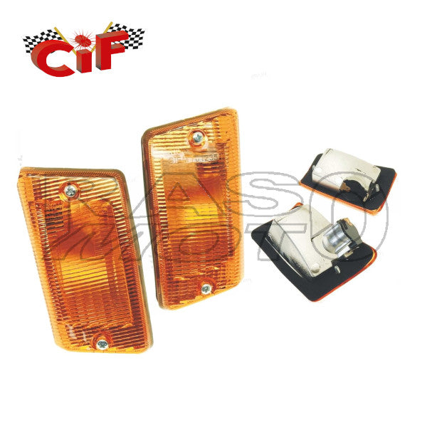 Cif Komplette hintere Blinker, von Siem genehmigt, Piaggio Vespa PK XL – RUSH – N – FL2 – HP – V