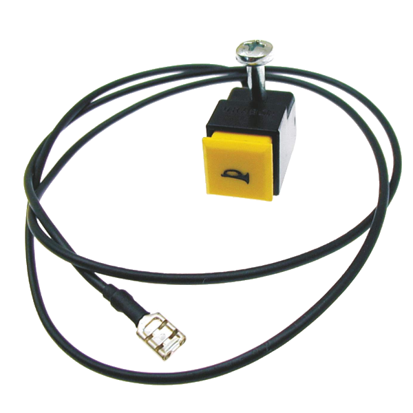 Cif Pulsante Clacson Giallo Filo Lungo Piaggio CIAO - SI' Ultimi Tipi 2915515