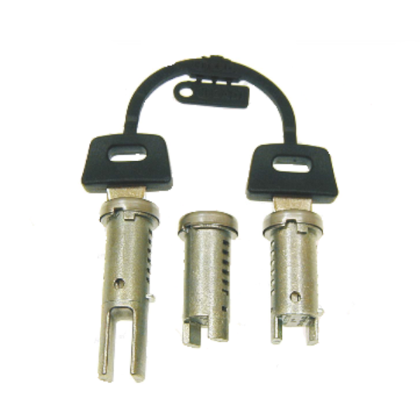 Cif Serie Serrature 3 Cilindretti + 2 Chiavi Piaggio VESPA FL2 50 - FL 125 265828