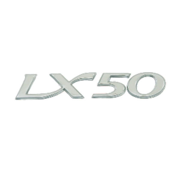Cif 10472 Chrome Resin Adhesive Emblem Plate Piaggio VESPA 50 LX 2T - 4T