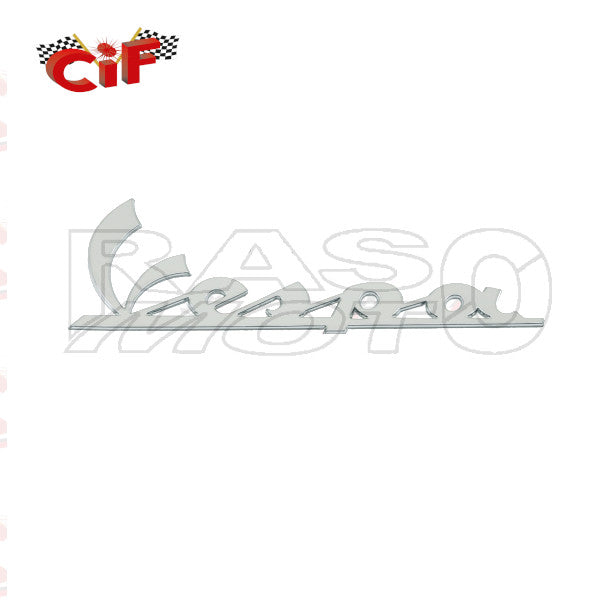 Cif Große VESPA-Seitenplatte, selbstklebend, Chromharz, Piaggio VESPA ET2 – ET4 – GTS – GTV – LX – LXV – PRIMAVERA – S – SPRINT – PX