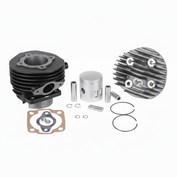 DR Gruppo Termico 75cc 10 Luci Formula 1 ø47 Cilindro Piaggio VESPA 50 FL - FL2 HP - N - PK - PK XL - SPECIAL - L - R - APE 50 - FL - FL2 - FL3 - RST - P - TM KT00049