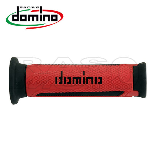 Domino Coppia Manopole Rosso / Nero TURISMO Scooter e Moto