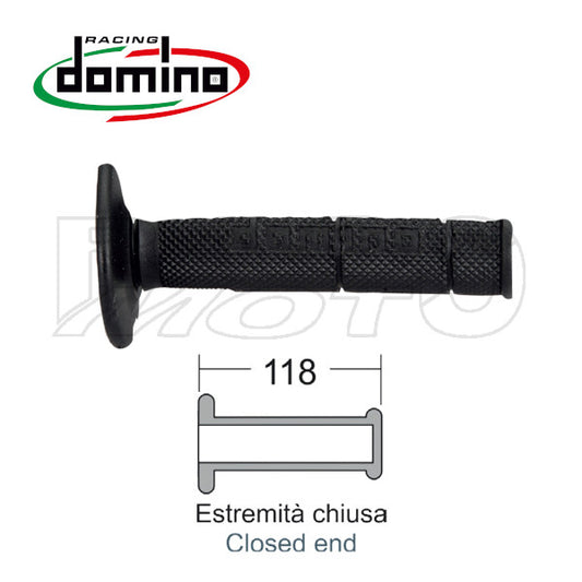 Domino Coppia Manopole Off-Road  CROSS - ENDURO Nere 1150.82.40.06