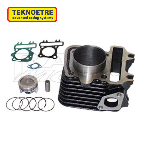 ETRE Kit Gruppo Termico 4T 80cc Cilindro Scooter Piaggio LIBERTY - FLY - ZIP - VESPA ET4 - LX - Derbi ATLANTIS - Malaguti CIAK C53080