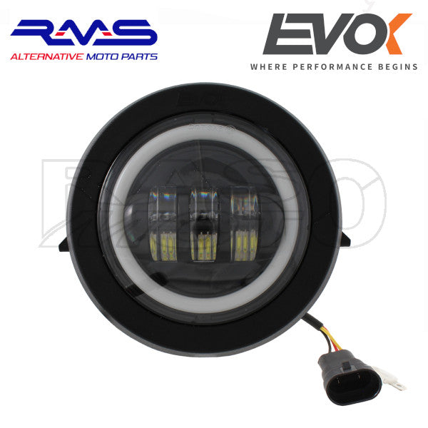 EVOK Fanale Completo Anteriore IRON LED Piaggio VESPA PK - PK S - PK XL - HP - SS - RUSH - ETS 246410105