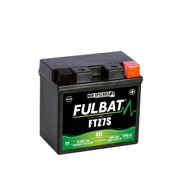 FULBAT Batteria Al Gel FTZ7S / YTZ7S 12V-6,3Ah Scooter E Moto HONDA - SYM - YAMAHA - HUSABERG - KAWASAKI - KTM - SWM - GAS GAS - ARCTIC