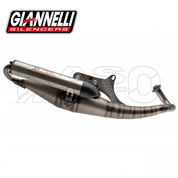 Giannelli 31601RK Exhaust Muffler REKORD Scooter Piaggio NRG MC3 - POWER - TYPHOON - ZIP - Gilera RUNNER