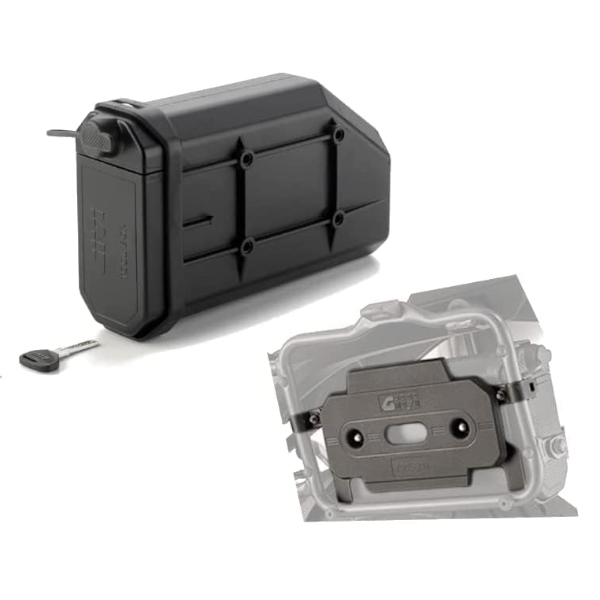 Givi Cassetta Porta Attrezzi S250 + Kit Di Attacco S250KIT Per Moto Universale