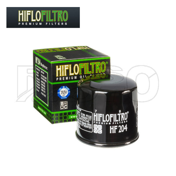 Hiflo Oil Filter HF204 Scooter and Motorcycle HONDA - KAWASAKI - TRIUMPH - MV AGUSTA - YAMAHA - SUZUKI