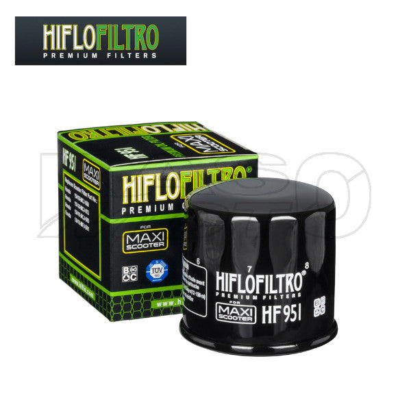 Hiflo Filtro Olio HF951 Scooter Honda SH - FORZA - SILVER WING - X-ADV - Yamaha T-MAX
