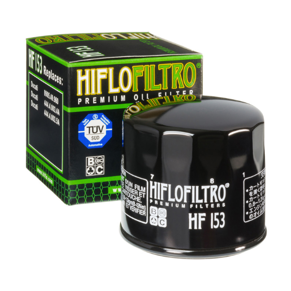 Hiflo Filtro Olio Motore HF153 Scooter e Moto DUCATI - BIMOTA - CAGIVA - GILERA
