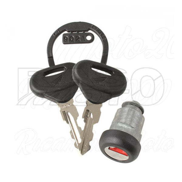 Honda Lock Kit Zylinderschlüssel Top Case Motorrad Roller SH 125 - 150 - 300 - VARADERO 125 - PES - CBF 1000 - 600 - SILVERWING 125 Original Ersatzteil 08L55KTF80021