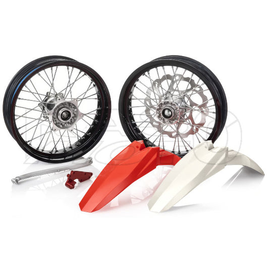 Beta-Modifikationssatz, Räder, Bremsen, Schutzblech, Ständer von ENDURO bis MOTARD RR – RX 2T – 4T