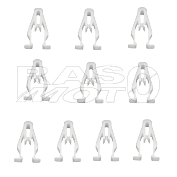 Kit 10pcs Snap Clips Assembly Plastic Fairings Scooter and Motorcycle Honda 90666-SDA-A01