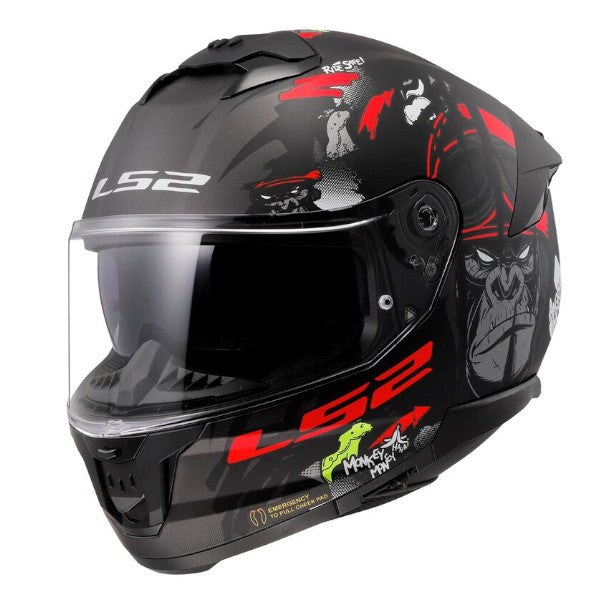 LS2 Full Face Helmet STREAM II Motorcycle FF808