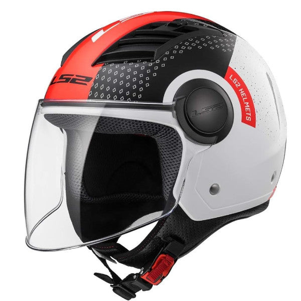 LS2 Jet Helmet With Visor Airflow I OF562