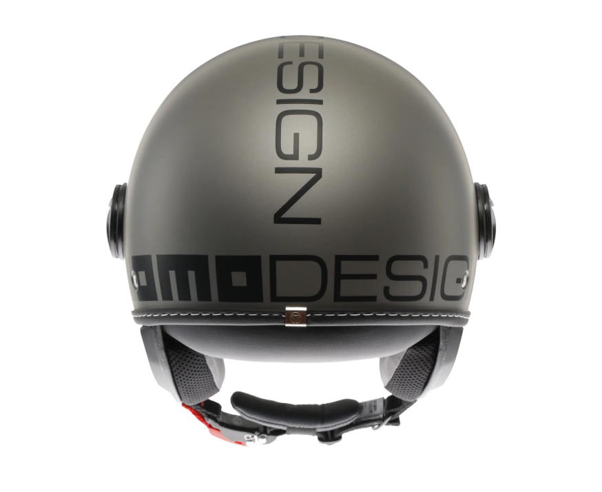 MOMODESIGN Jet Motorcycle Helmet FGTR EVO Mono E2206 Matt Titanium / Black